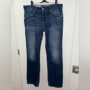 NWOT Buckle Black Fit No 9 stretch boot jeans men's sz 31x30